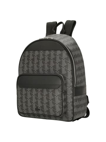 Lacoste The Blend - Rucksack aus Canvas 40 cm in allover monogram black