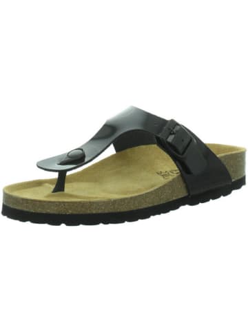 Longo Komfort Sandalen für Damen in schwarz