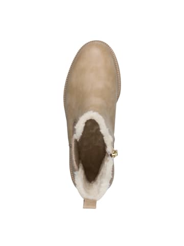 Marco Tozzi Chelsea Boots in Beige