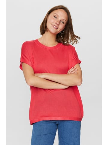 NÜMPH Rundhalspullover für Damen in rot