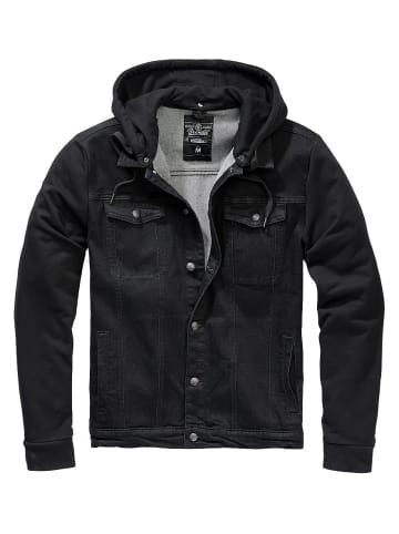 Brandit Jeansjacke "Cradock Denim Jacket" in Schwarz