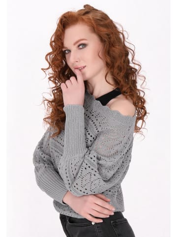 DreiMaster Women Pullover in grey melange