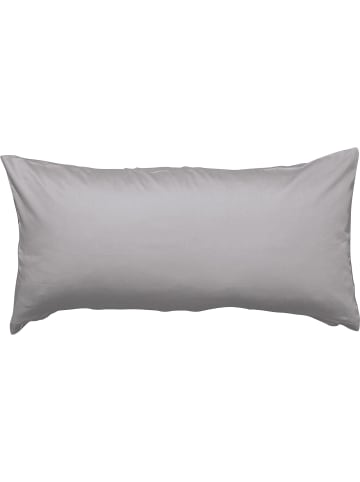 Erwin Müller Mako-Satin Kissenbezug Landshut in silber