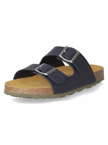 Beliani Pantolette in blau