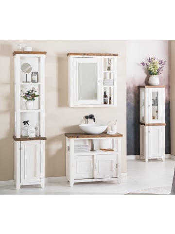 home24 Waschbeckenunterschrank Balignton in Weiß