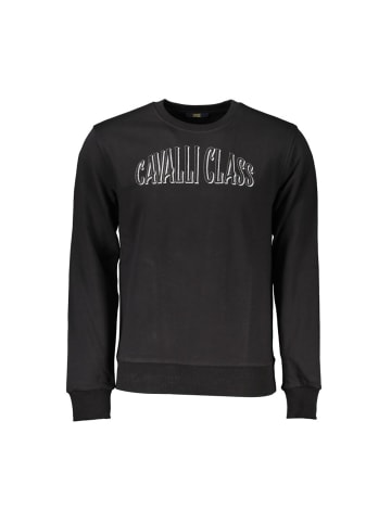 cavalli CLASS Schwarz Baumwolle Herren Sweatshirt