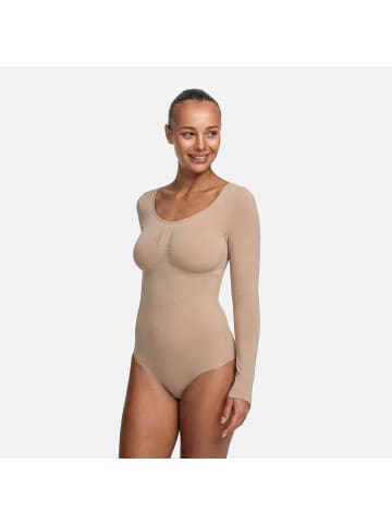 CFAB Figurformender Body mit Slip in Beige
