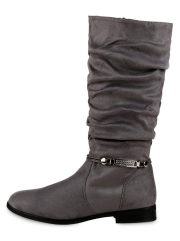 VAN HILL Klassische Stiefel Ella in Grau