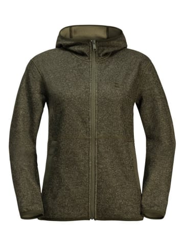 Jack Wolfskin Fleece-Unterjacke/Midlayer TANNENSPUR JKT W in Grün