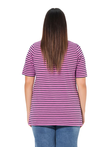 Ulla Popken Longshirt in kühles pink