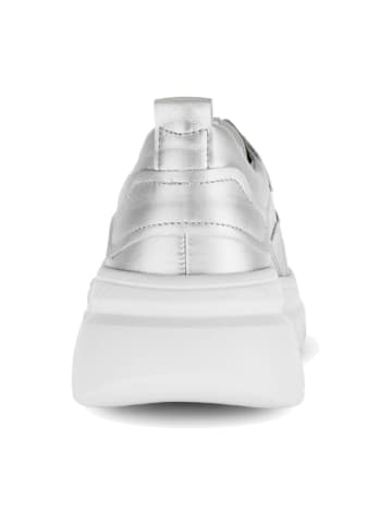 Gabor Sportliche Schnürschuhe in Silber