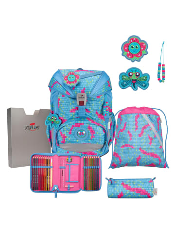 DerDieDas ErgoFlex Schulranzen-Set 5tlg. in Happy Pixel