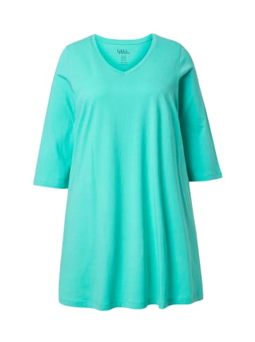 Ulla Popken Longshirt in türkisgrün