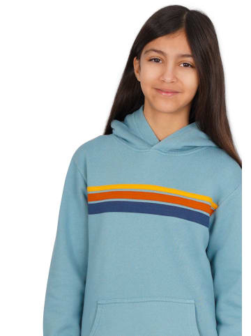 Band of Rascals Sweatwear " 70th Stripes " in arctic-blue