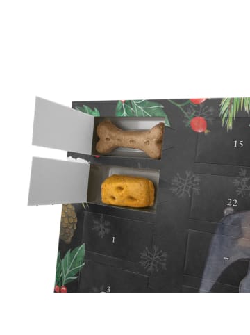 Mr. & Mrs. Panda Hunde Adventskalender Boston Terrier Moment mit... in Kreidetafel