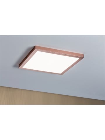 paulmann LED PanelAtria eckig 20W für Wand- und Deckenmontage in Roségold