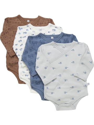 Pippi Babywear Kinder Langarmbody in Multicolor