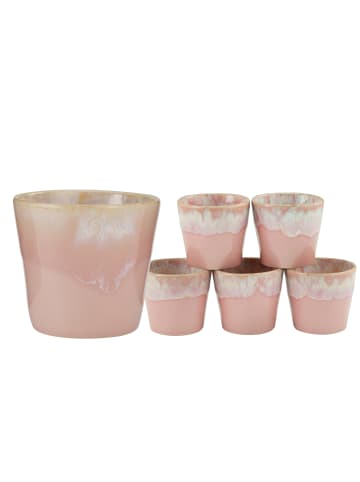 CreaTable Lungo Grespresso Becher, 210 ml in Rosé in Rosé
