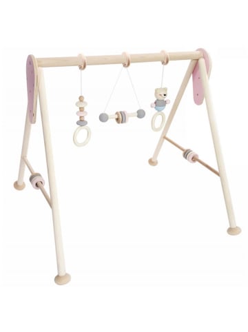 Hess Holzspielzeug  Babyspielgerät in Natur/Rosa