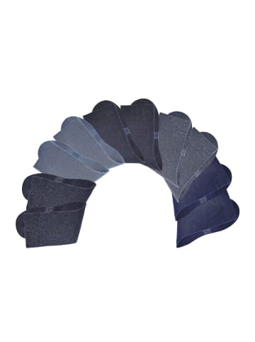 H.I.S Freizeitsocken in marine, dunkeljeans meliert, helljeans meliert