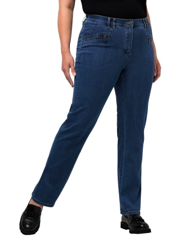 Ulla Popken Jeans in blue denim