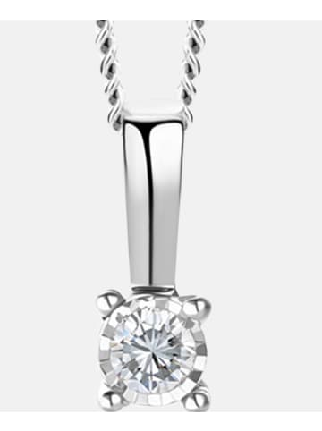 Diamant L'éternel Halskette aus 375 Weißgold mit 0.03 Karat Diamant