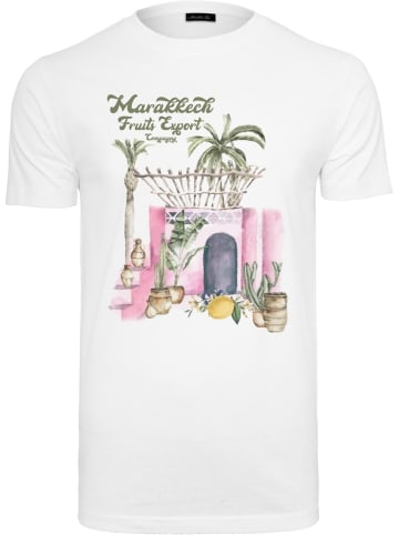 Mister Tee T-Shirt "Marakkesch Fruits Tee" in Weiß
