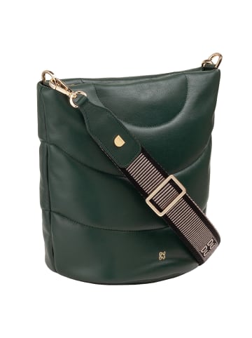 DuDu Barbara Schultertasche Leder 21.5 cm mangrove