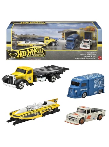 Hot Wheels Motorhead Madness | Hot Wheels Premium HRT51 | 4er Collector Set