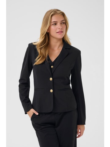 Cream Blazer CRAnett Regular fit in Pitch Black