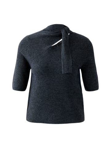 Oui Pullover in darkgrey