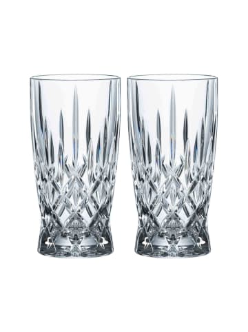 Nachtmann 2er Set Latte Macchiato Gläser Noblesse Barista 350 ml transparent in transparent