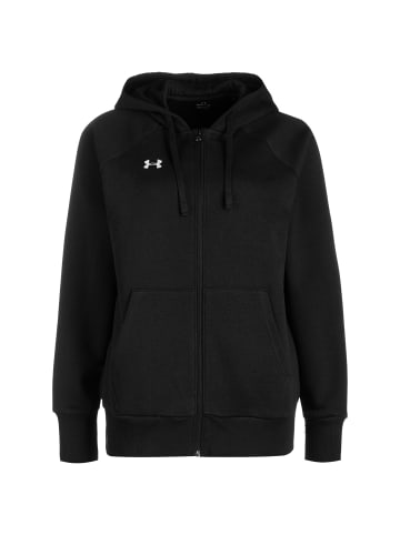 Under Armour Hoodie Rival Fleece in schwarz / weiß