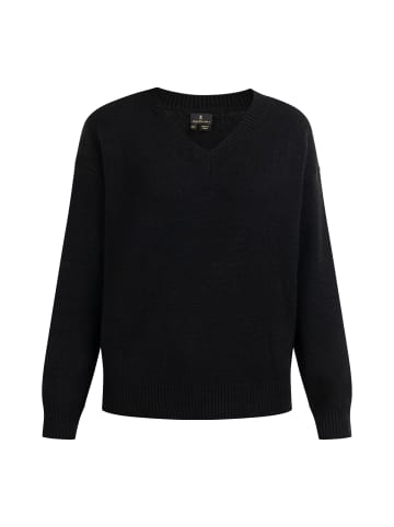 DreiMaster Klassik Damen Strick Pullover in Schwarz