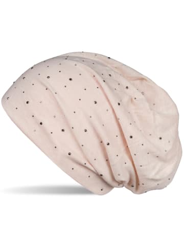 styleBREAKER Beanie Mütze in Creme-Beige