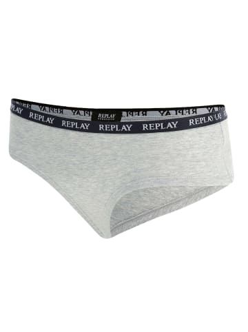Replay Panty 2er Pack in Grau