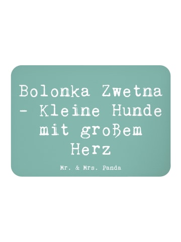 Fridge Magnet Spruch Bolonka Zwetna Herz mit Sp... in Meeresbrise
