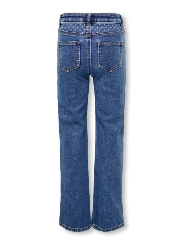KIDS ONLY Jeans mit weitem Bein in Medium Blue Denim