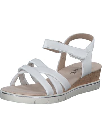 Caprice Plateau-Sandaletten in WHITE NAPPA