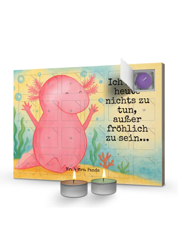 Mr. & Mrs. Panda adventskalender mit duftkerzen Axolotl Hurra De... in Weiß