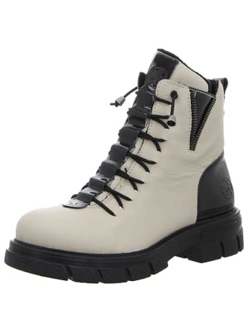 rieker Schnürstiefelette in beige