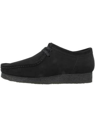 Clarks Halbschuhe Wallabee in schwarz