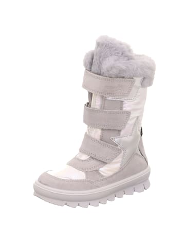 superfit Winterstiefel FLAVIA in Hellgrau/Weiß