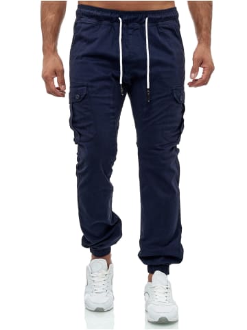 Tazzio Cargohose "16610" - Regular Fit - in Navy