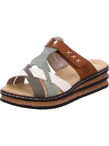 rieker Pantolette in grün