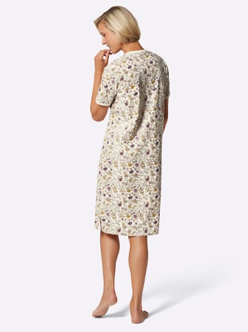 WITT WEIDEN Nachthemden in champagner + champagner-bedruckt