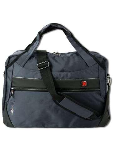 Travel n meet Travel N Meet Reisetasche Spinnstoff, Polyester grau ca. 46cm