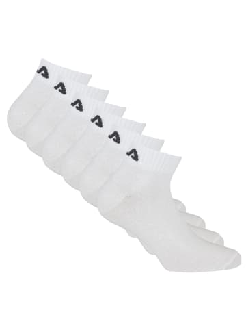 Fila Socken 6er Pack in Weiß