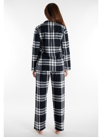 Tom Tailor Pyjama Xanthi in grau-dunkel-Karo
