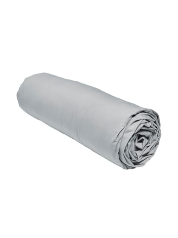 Today Spannbettlaken, Perkal in Hellgrau, (B) 140 x (H) 30 x (L) 200 cm